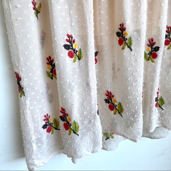 Zara Plumetis Embroidered Dress - Picture 8 of 9